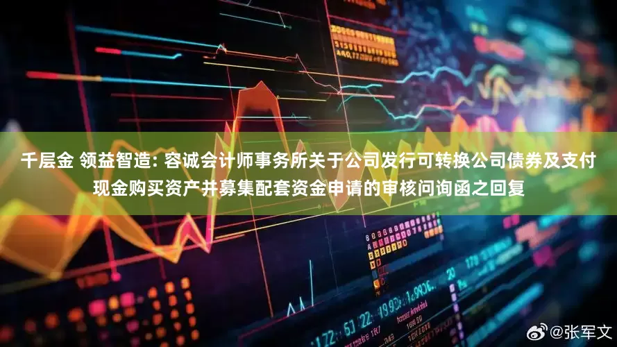 千层金 领益智造: 容诚会计师事务所关于公司发行可转换公司债券及支付现金购买资产并募集配套资金申请的审核问询函之回复